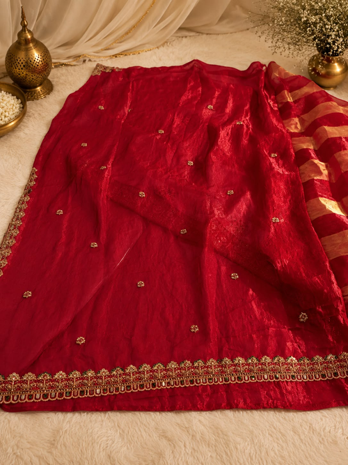 Gulabi Shringar Saree